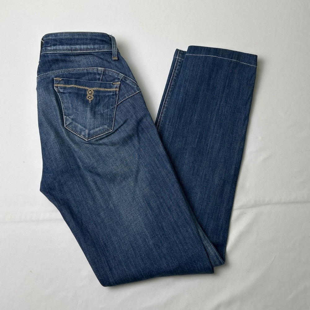 Salsa Jeans Women Wonder Push Up Skinny Jean Size 6/28 Medium Blue Denim Stretch